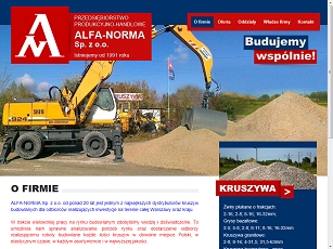 Dystrybutor kruszyw na Alfa-norma.com.pl